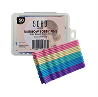 SOHO Hårnåle 50 stk - Rainbow