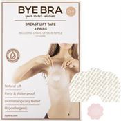 Bye Bra Push-Up Bryst Tape Str. D-F + Satin Nipple Covers