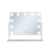 UNIQ Paris Make-up spejl med 11 LED pærer - Hvid