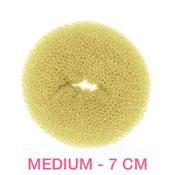 7 cm H�r-donut - Blond