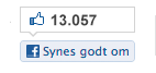 Facebook - Synes godt om