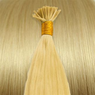60 cm Cold Fusion hair extensions  blond 613# 