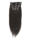 Clip on hair #2 50 cm M�rkebrun