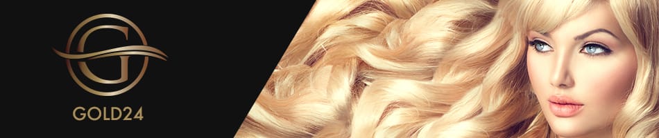 gold 24 hair extensions