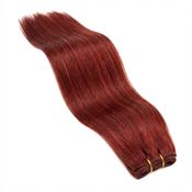 Hår Trense 50 cm -  rød