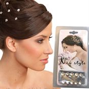 Hair Bling Hårkrystaller - Diamanter til håret (10 stk)