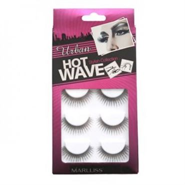 Kunstige Vipper - Hot Wave collection 5pack no. 3201 - 5 par