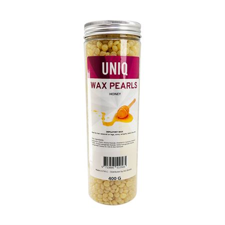 UNIQ Wax Pearls / Hard Wax Megapack Voksperler - 400g, Honning