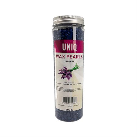 UNIQ Wax Pearls / Hard Wax Megapack Voksperler - 400 gram - Lavender