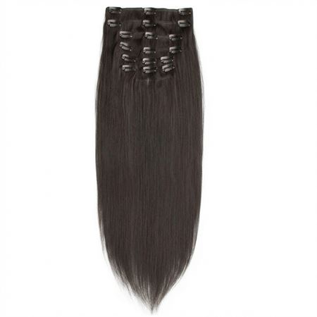 Clip On Extensions - 50 cm - #1B Naturlig Sort