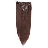 Clip On Extensions - 50 cm - #2 Mørkebrun