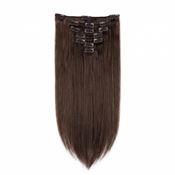 Clip On Extensions - 40 cm - #4 Chokoladebrun