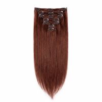 Clip On Extensions - 40 cm - #30 Rødbrun