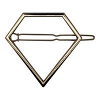 SOHO Pyramide Hårspænde - Guld (U)