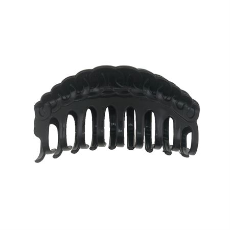 Design Hårklemme model style 10,5 cm - Sort  (U)
