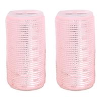SOHO Ceramic Thermal Hair Rollers 50X120 MM Velcro Curlers / Hårruller - 2 stk