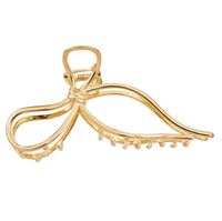 SOHO Bow Hårklemme - Guld