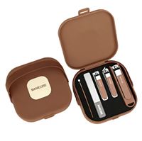 UNIQ Portable Rejse Manicure Sæt med Etui - 5 dele