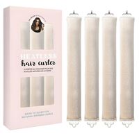 SOHO Heatless Hair Curlers Overnight - Skånsomme og Holdbare Salon Krøller - Blond