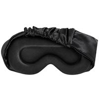 UNIQ Dream Cloud 3D Lysblokerende Satin Sovemaske - Sort