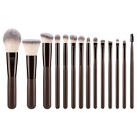 Technique PRO Cocoa Makeup Børste Sæt - 14 makeupbørster