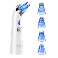 UNIQ Pro Blackhead Remover, Genopladelig Hudorme suger med LED display - U200
