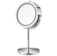 UNIQ Makeup Spejl med LED Lys 5X- Large Deluxe