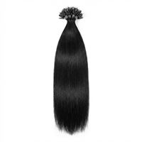 50 cm Hot Fusion Hair extensions 1# Sort