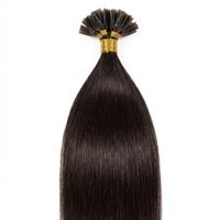 Hot Fusion Extensions - 50 cm - #1B Sortbrun