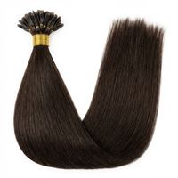 50 cm Hot Fusion Hair extensions 4# Brun