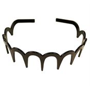 SOHO ZigZag Hårbøjle - Sort