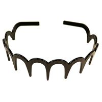 SOHO ZigZag Hårbøjle - Sort