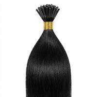 Cold Fusion Extensions - 50 cm - #1B Naturlig Sort