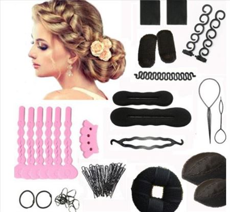 SOHO Hår Styling Kit til opsat hår - No. 7 (U)