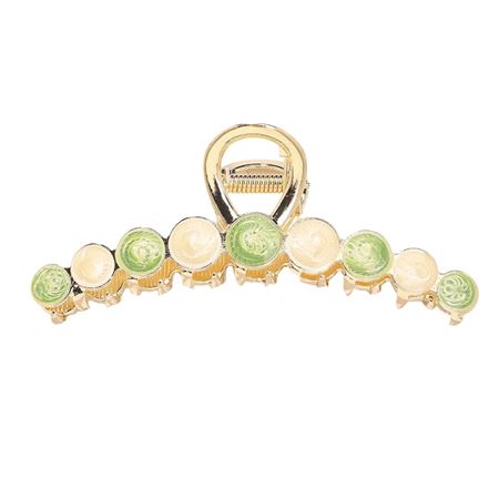 SOHO Becca Hårklemme - Lime (U)