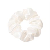 SOHO Satin Scrunchie - Hvid