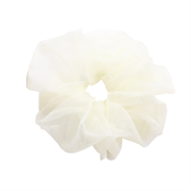 SOHO Sola XL Scrunchie - Hvid (U)