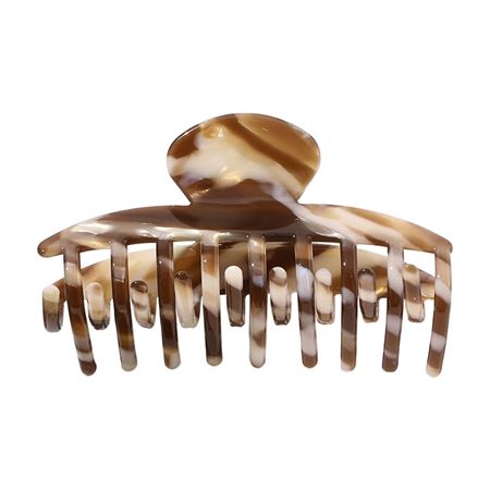 SOHO Gaja Hårklemme - Brown Marble (U)
