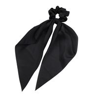 Chris Rubin Giana Scrunchie med tørklæde - Black