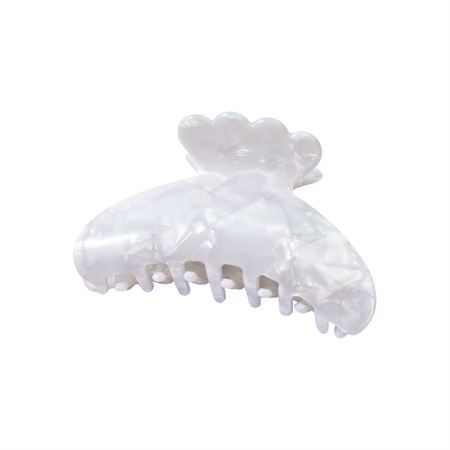 SOHO Joy Hårklemme - Pure White (U)