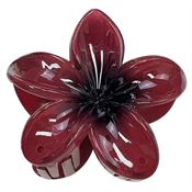 SOHO Moana Hårklemme - Burgundy