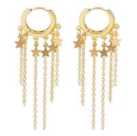 SOHO Star Øreringe - Guld (U)