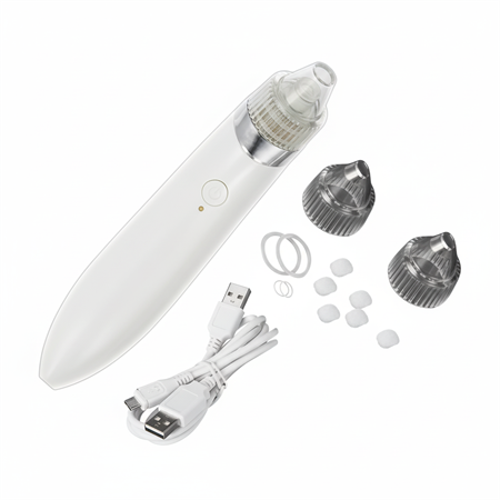 SKIN XN-8030 Blackhead Vakum - Effektiv Genopladelig Hudorme fjerner