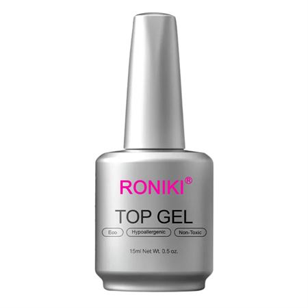 RONIKI Top Coat Gel - 15 ml