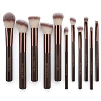 Technique PRO Chocolate Bronze Makeupbørste Sæt - 11 makeupbørster