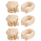 SOHO Heatless Flexi Rod Buns - Beige | Lav smukke krøller uden varme