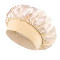 SOHO Safiya Satin Bonnet - Champagne
