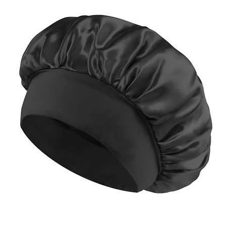 SOHO Safiya Satin Bonnet - Sort