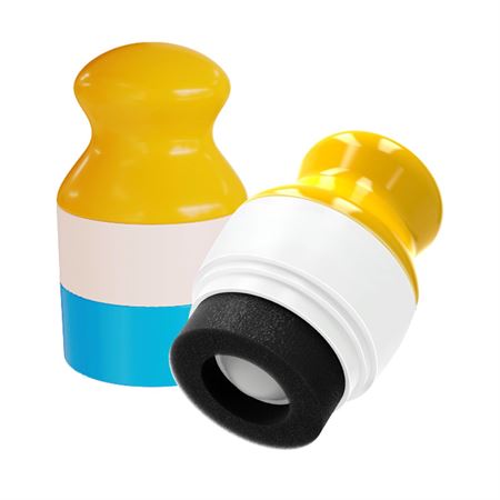 UNIQ Portable Sponge Roller Applicator – Genopfyldelig Solcreme & Lotion Applikator til Børn, 100 ml - Blå