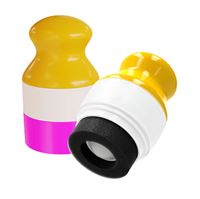 UNIQ Portable Sponge Roller Applicator – Genopfyldelig Solcreme & Lotion Applikator til Børn, 100 ml - Pink